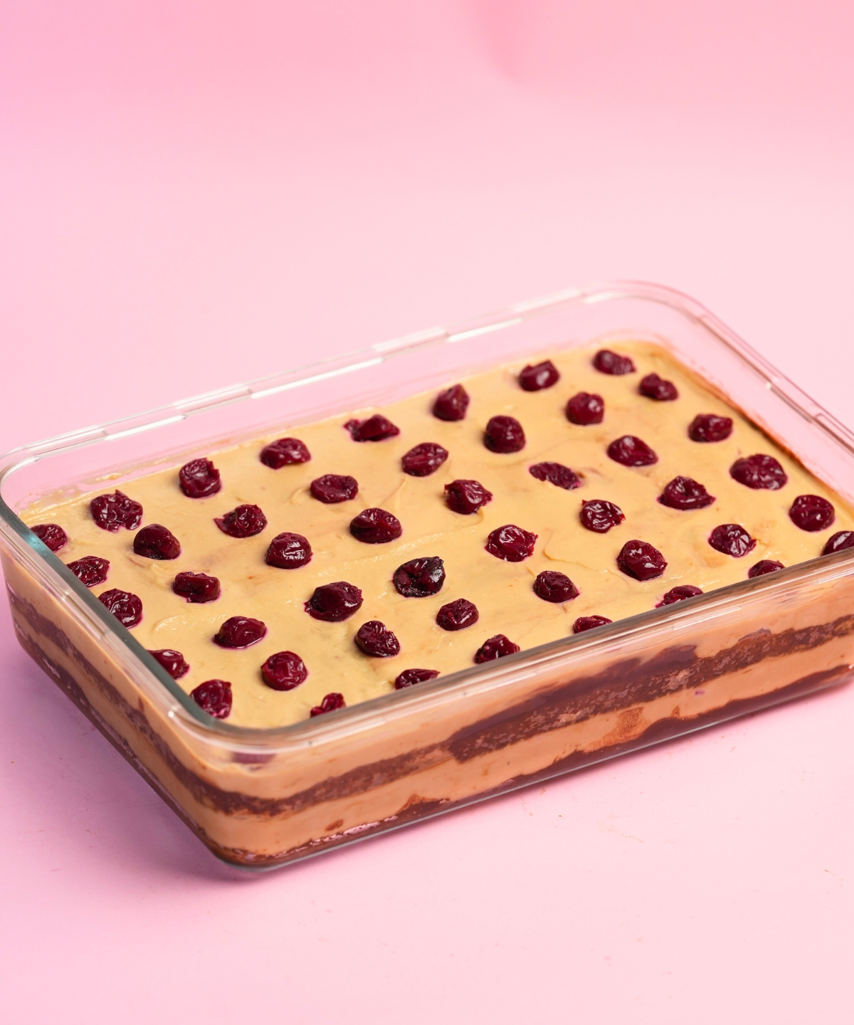 Cherry Tiramisu Tray