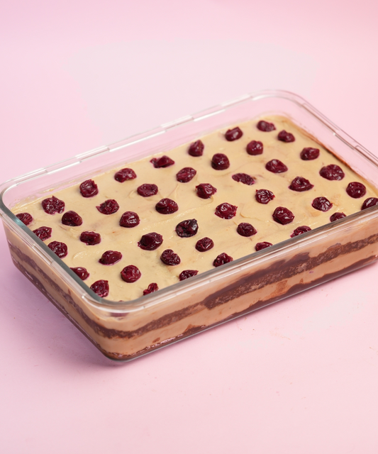 Cherry Tiramisu Tray