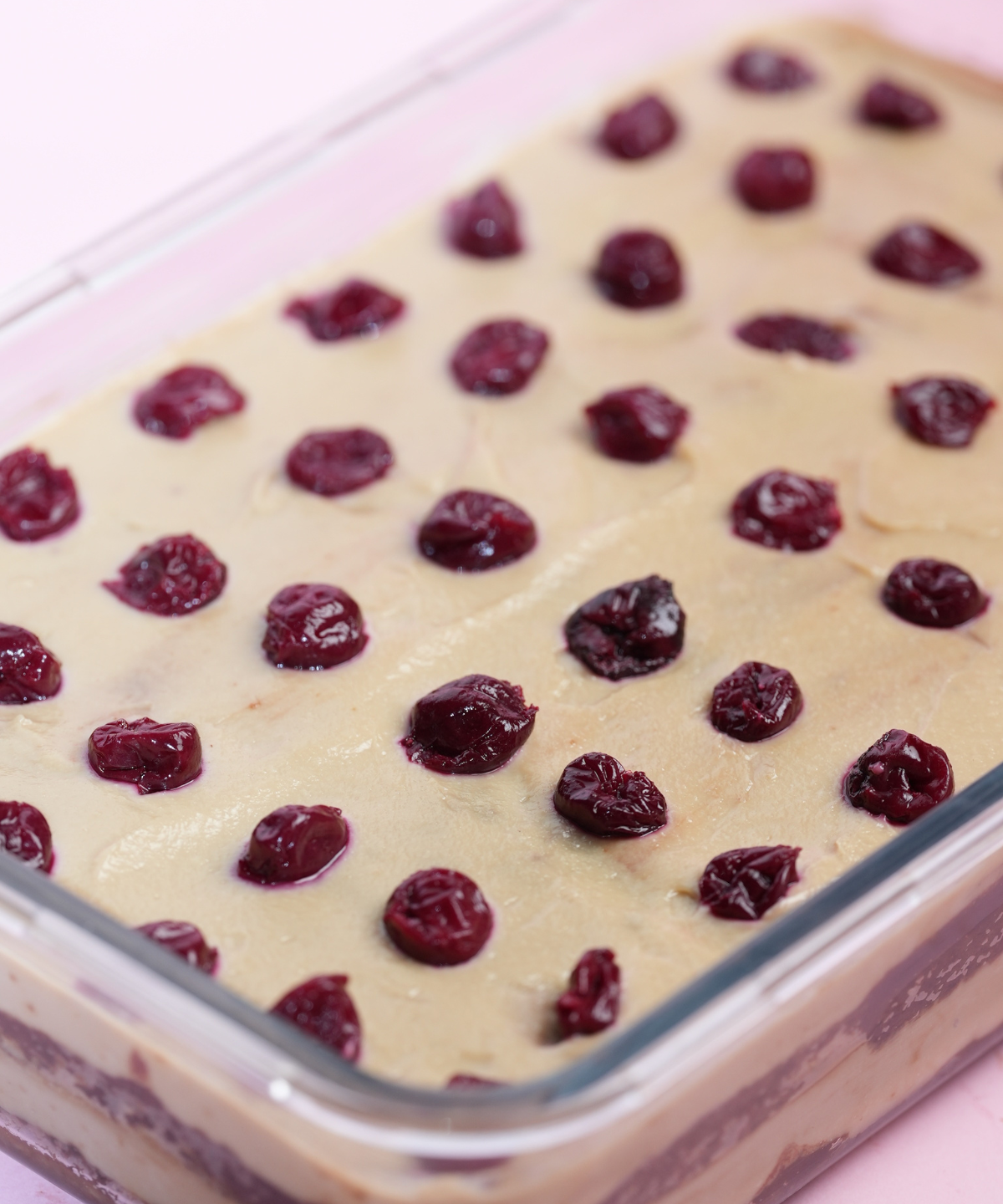 Cherry Tiramisu Tray