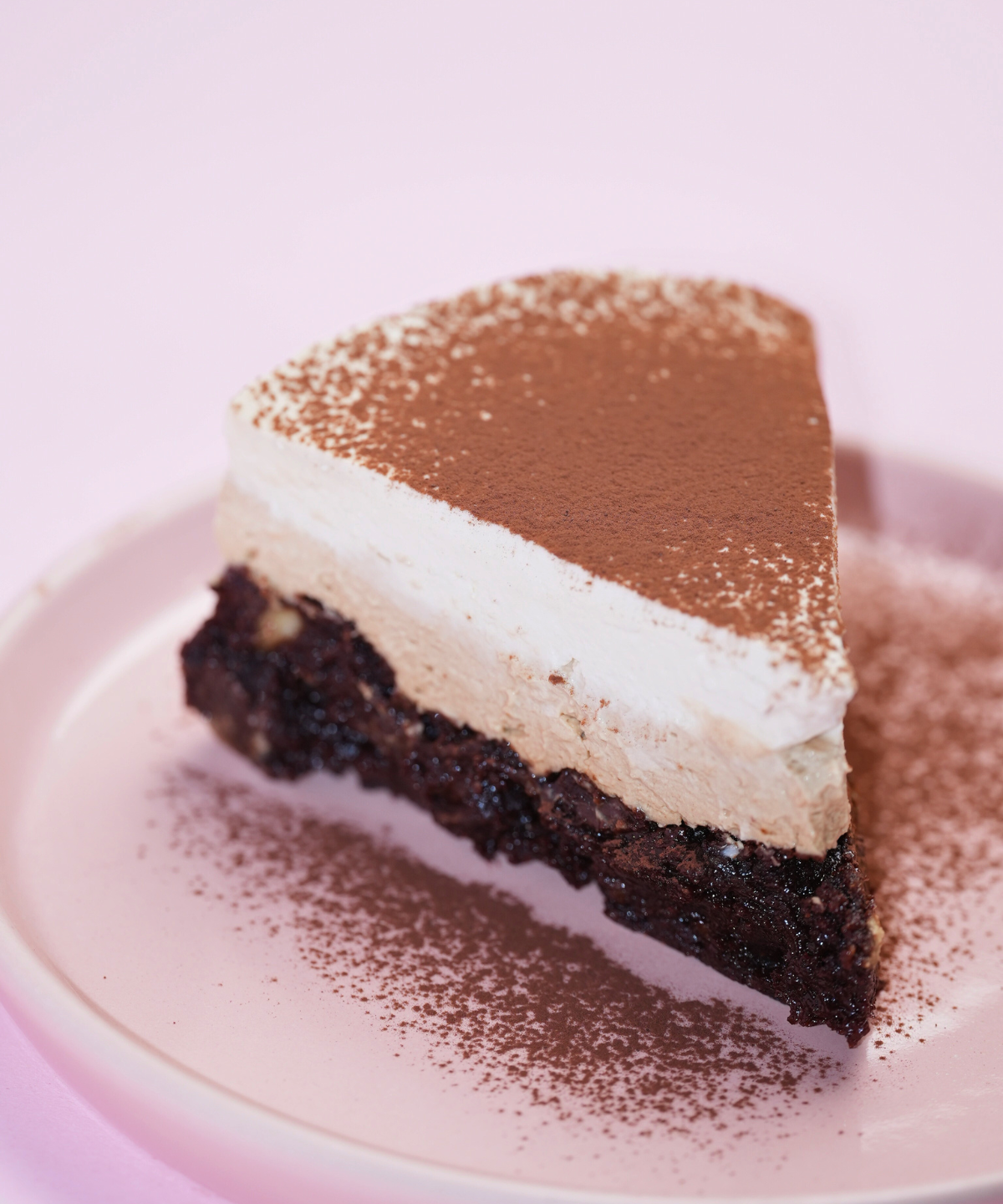 Tiramisu Brownie Cake