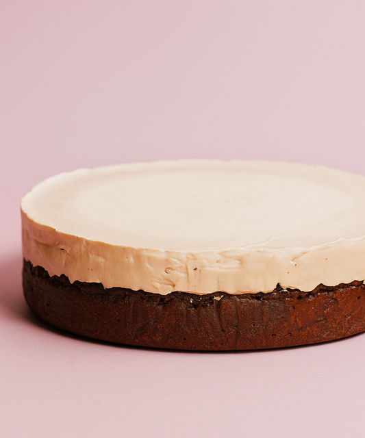 Tiramisu Brownie Cake